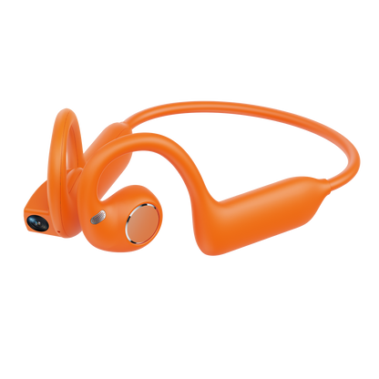 Rollme AirCam- AI Smart Open-Ear Wearable with Camera & Audio