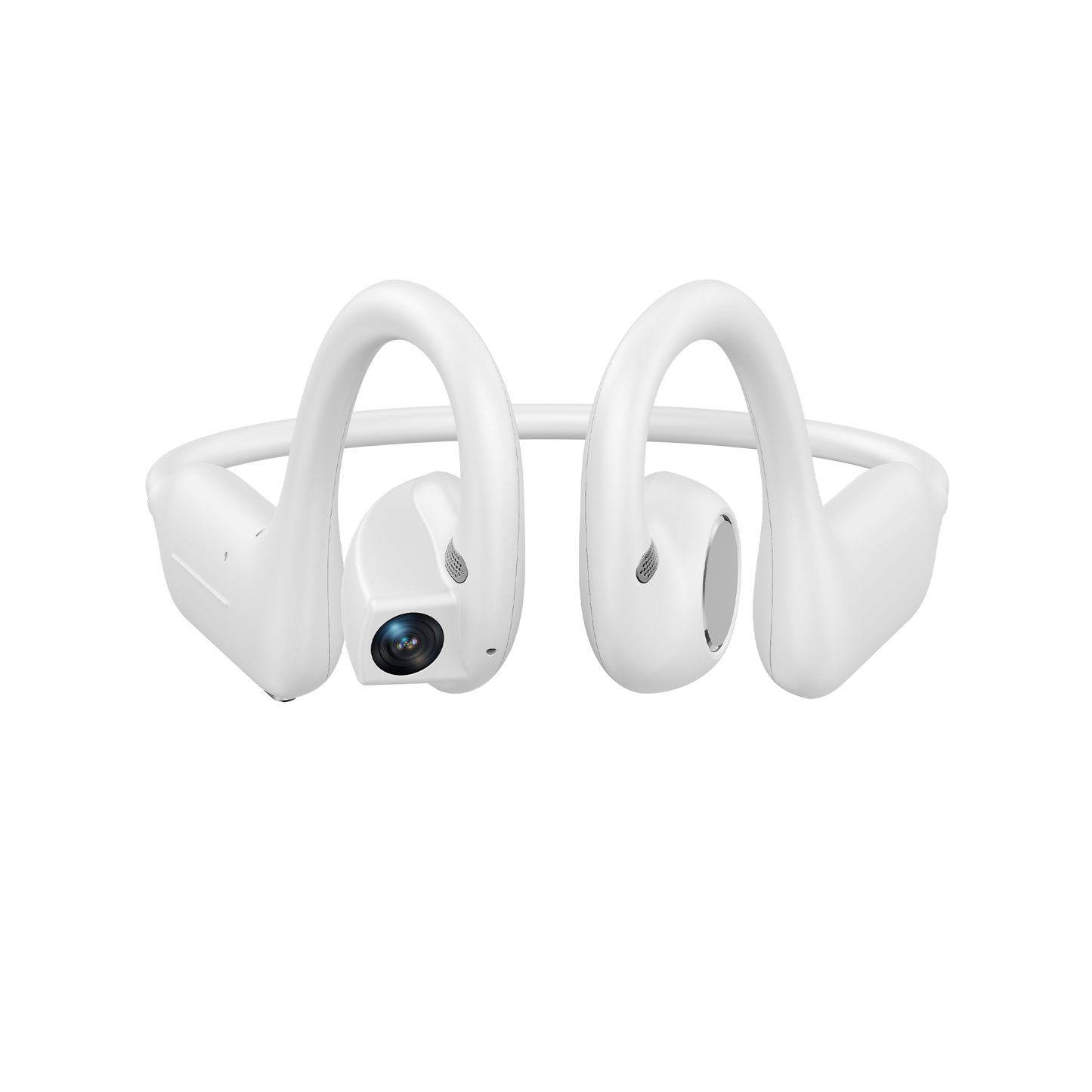 Rollme AirCam- AI Smart Open-Ear Wearable with Camera & Audio