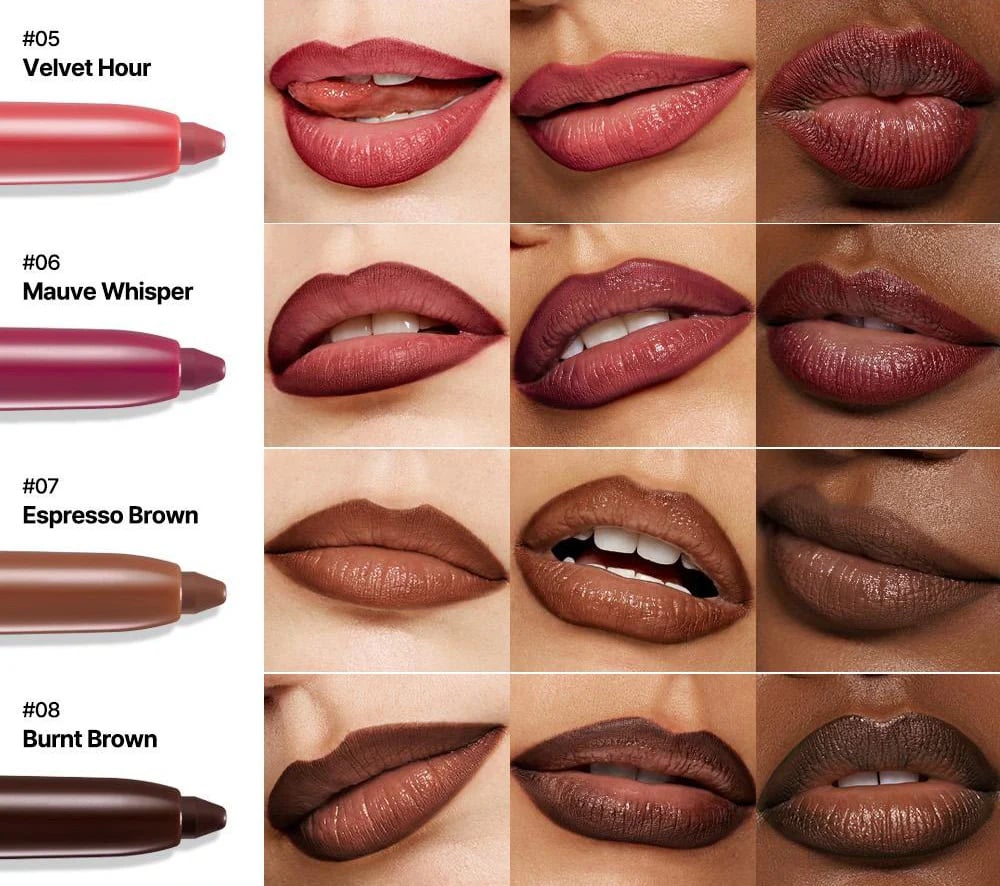 ACHANDISE Glide Lip Liner — Creamy, Blendable Color with Smooth Application
